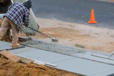 crushed concrete driveway